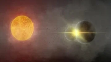 علماء الفلك يرصدون اصطدامًا كوكبيًا هائلًا في مدار نجم بعيد بمجرتنا